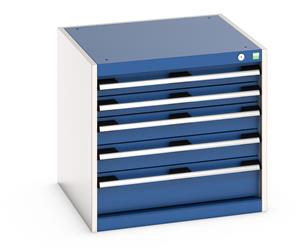 Bott Cubio 5 Drawer Cabinet 650W x 650D x 600mmH 40019152.**
